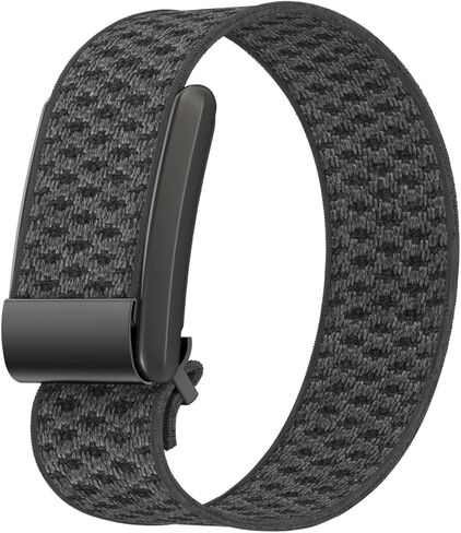 أربطة باشم القابلة للتمدد متوافقة مع Whoop 4.0 للنساء والرجال، أساور معصم مضفرة مرنة قابلة للضبط من النايلون المريح من أجل Whoop 4.0 لصحة يمكن ارتداؤها، مع موصل على شكل حرف U in Kuwait