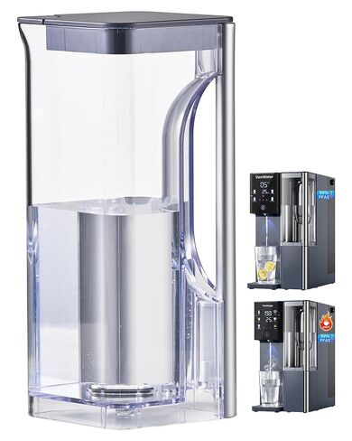 إبريق ماء نقي CT910WP، سعة 1.2 لتر/40.6 أونصة، لنظام RO كونترتوب CT910 CT910H (أزرق) in Kuwait