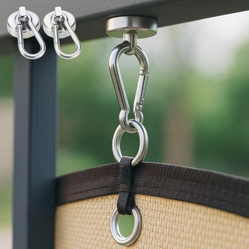 2 PCS Heavy Duty Storage Hooks, Outdoor Hooks for Hanging for Home, Refrigerator or Travel in Saudi Arabia