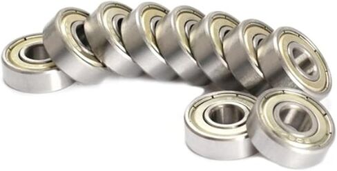 50 قطعة تحمل 608 608Z 608ZZ 8x22x7 محمية مصغرة الكرات محمل كروي صغير in Kuwait