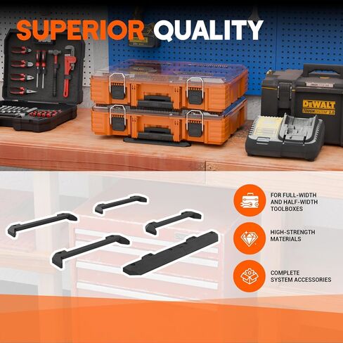 دعامة تثبيت لـ Klein Tools MODbox، منظمات الأدوات لأنظمة تخزين أدوات MODbox، متوافقة مع دعامات تثبيت الطاولة لأنظمة العرض الكامل ونصف العرض in Kuwait