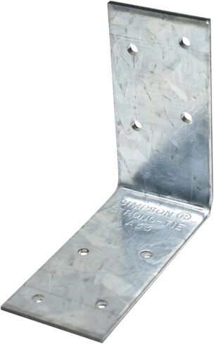 Simpson Strong-Tie A33 3 in. x 3 in. x 1-1/2 in. Galvanized Angle (Pack of 25) in Saudi Arabia