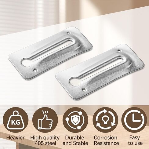 60 Pack Snap Tie Wedges for Concrete Formwork | 405 Galvanized Steel Concrete Form Brackets | Rust-Resistant Wall Ties Hardware | Compatible with Standard & Heavy-Duty Short/Long End Snap Ties in Saudi Arabia