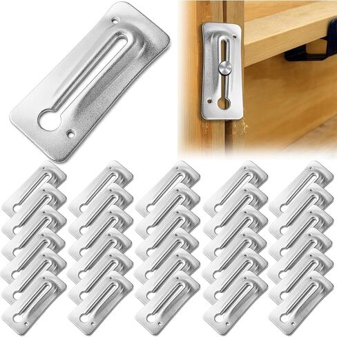 60 Pack Snap Tie Wedges for Concrete Formwork | 405 Galvanized Steel Concrete Form Brackets | Rust-Resistant Wall Ties Hardware | Compatible with Standard & Heavy-Duty Short/Long End Snap Ties in Saudi Arabia