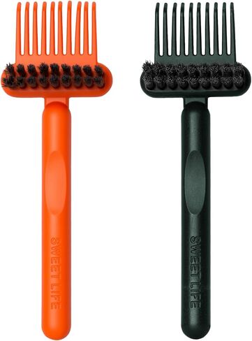 2-in-1 Hair Brush Cleaning Tool, Hairbrush Cleaning Tool, Comb and Hairbrush Cleaner for Removing Hair, Unisex, for Home Salon(Random Color) in Saudi Arabia