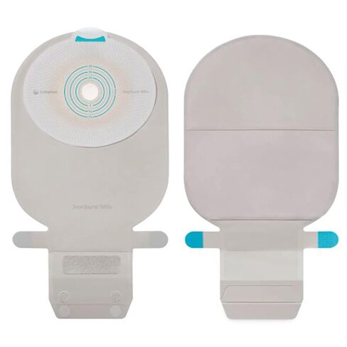 SenSura Mio Ostomy Pouch Drainable 0.375 to 1.75" Stoma Midi Length 1pc System Clear/Opaque 10461, 10 Ct in Saudi Arabia