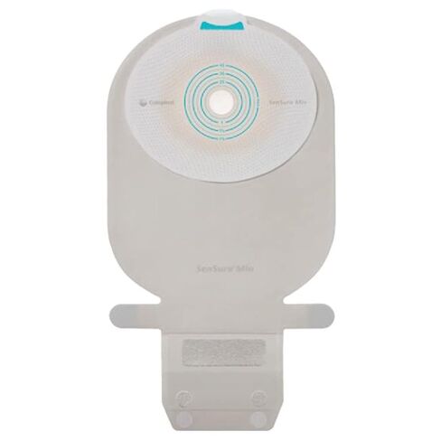 SenSura Mio Ostomy Pouch Drainable 0.375 to 1.75" Stoma Midi Length 1pc System Clear/Opaque 10461, 10 Ct in Saudi Arabia