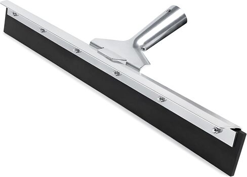 DSV Standard Garage Floor Squeegee 18’’, Neoprene Blade Asphalt Squeegee, Taper Pole Connection - Handle Sold Separately for Tiles, Concrete and Asphalt in Saudi Arabia