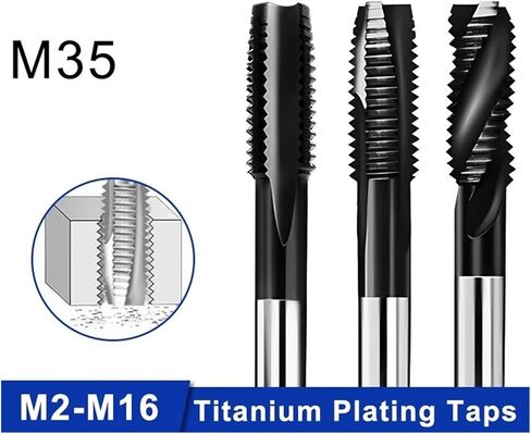 M35 Cobalt Containing Plating HSS Tap(Straight Groove,M2x0.4) in Saudi Arabia