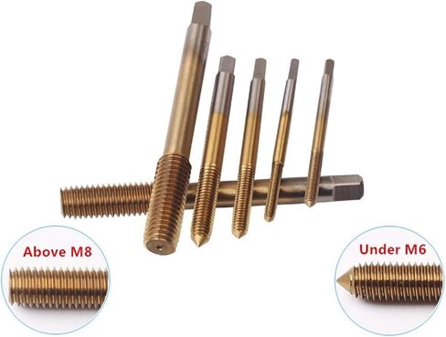 Machine Taps Metric Fine Thread Extruding Titanium Nitride M35 Coating(M2.6) in Saudi Arabia