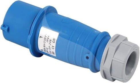 1 Pcs Industrial Plug IP44 Waterproof and Rainproof Power Outdoor Surface Mounted Portable Mobile(SP-4 5P 32A) in Saudi Arabia