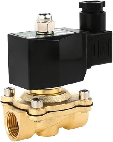 صمام الملف اللولبي مفتاح المياه 220 Vdc24v الصرف DC12V DN15 3/4 بوصة DN25 DN32-DN50 1 قطعة (DN40,24V) in Saudi Arabia