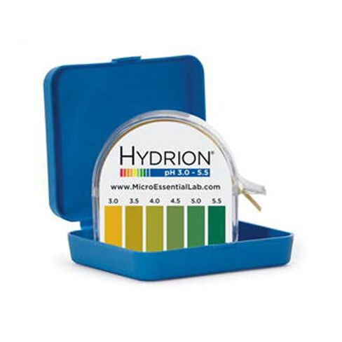 Micro Essential Lab HJ626 Hydrion Short Range pH Test Paper Dispenser, 3.0 - 5.5 pH, Single Roll Jumbo in Saudi Arabia