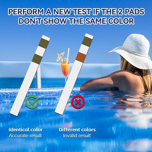 Water Hardness Test 200 Strips Kit for Home Drinking Water and Pool Spa, Water Softener Hard Water Testing Strips, Tap Well Tester Kit for Calcium & Magnesium (0-425 ppm) with Sample Tube in Saudi Arabia