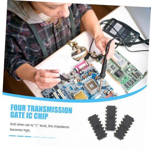 20pcs Bilateral Switch Ic Chip Dip Logic Gates for Analog and Digital Signal Control Replacement for Old Components in Saudi Arabia