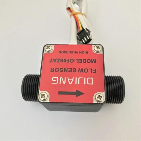 BSPT 3/4" Gear Oil Flow Sensor for Lubricant Oil Petrol Gasoline OF06ZAT NPN Pulse Signal Flowmeter Diesel Milk in Saudi Arabia