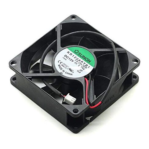 KD1208PTB1 80mm 12V Fan, DC12V 1.7W 8025 2-Pin Chassis Cooling Fan for Desktop, Server in Saudi Arabia