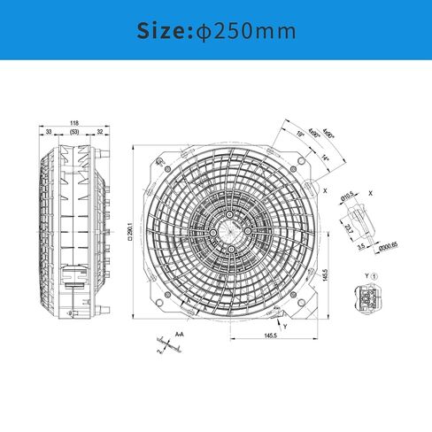 EBM PAPST K2E250-AH38-16 (RITTAL # SK 3244.710), 1 Phase, 115 VAC, 323 X 323 X 156 MM, 50/60 HZ, 867/910 M3/H, Filter Fan, RAL 7035, WALL Mount in Saudi Arabia