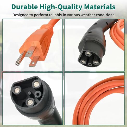 Charging Power Cord Compatible with Evolution ICON Golf Carts, 120V 3 Pin Golf Cart Charger Power Cord Replace OEM# 2.04.0620 ST-031016-PT (Plug and Play) in Saudi Arabia