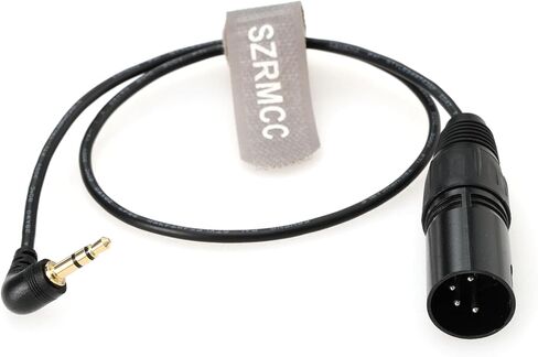 كابل محول الصوت SZRMCC لسماعات الرأس والميكروفون XLR 4 Pin ذكر إلى 3.5 مم TRS ذكر in Saudi Arabia