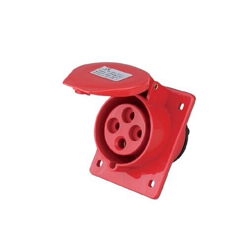 413/415/425 Waterproof Industrial Plug Oblique Concealed Socket 3-core 4-core 5-core 16A/32A(424) in Saudi Arabia