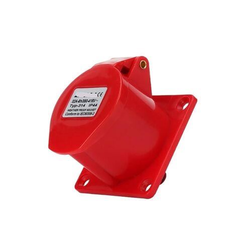 ZQ-314 Aviation Socket 4 Holes 16A 4X16A Waterproof IP44 Concealed Industrial Plug and(4 Core 16a -314 Solid) in Saudi Arabia