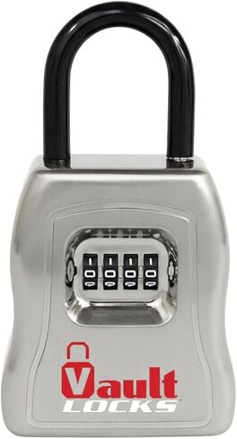 Key Lock Box with Separate Combination for Latch and Shackle | Large Key Storage Compartment | Vault Locks 5500 in Saudi Arabia