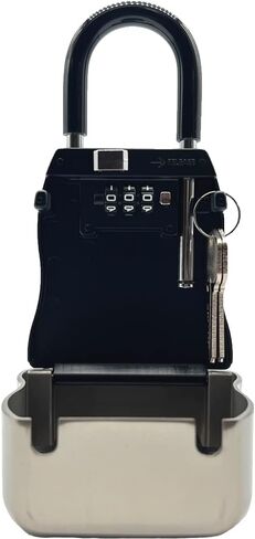 Key Lock Box with Separate Combination for Latch and Shackle | Large Key Storage Compartment | Vault Locks 5500 in Saudi Arabia