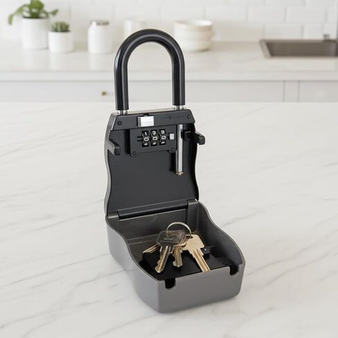 Key Lock Box with Separate Combination for Latch and Shackle | Large Key Storage Compartment | Vault Locks 5500 in Saudi Arabia