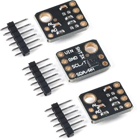 3Pcs SHT31-D Temperature Humidity Sensor Module SHT31 Temperature and Humidity Sensor Breakout Digital Output IIC I2C Interface 3.3V GY-SHT31-D for Arduino Smart Home in Saudi Arabia