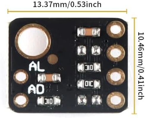 3Pcs SHT31-D Temperature Humidity Sensor Module SHT31 Temperature and Humidity Sensor Breakout Digital Output IIC I2C Interface 3.3V GY-SHT31-D for Arduino Smart Home in Saudi Arabia