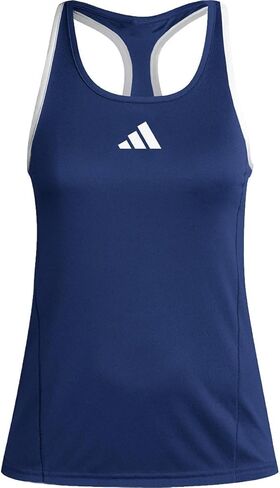 adidas Women's D4T Tank Top M Navy | White in Saudi Arabia