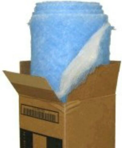 Flanders Hammock Furnace Filter Roll - Trimmable, Rectangular - 240 in x 36 in x 1 in - Polyester in Saudi Arabia