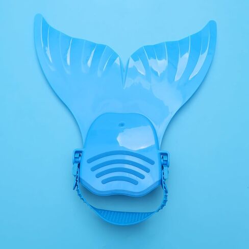 Kisangel Kids Mermaid Flippers Swimming Fins for Swim Training and Open Water Durable Comfortable Portable 15.7X15.7X5.9 Inches in Saudi Arabia