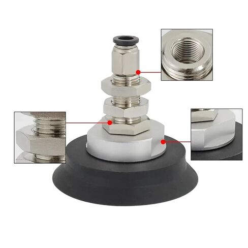 Heavy-Duty Industrial Vacuum Sucker Manipulator Sucker Hardware Set ZPT40-125HN-A14/A16.(ZPT40H-A14) in Saudi Arabia