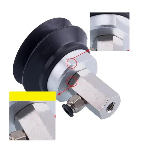 Vacuum Suction Cup ZPX40 / 50/63 / 80/100 / 125H/HB-B01-B8 / B10 Manipulator Accessories(Royal Blue) in Saudi Arabia