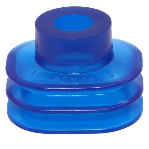 Elliptical Corrugated Suction Cup 138X28 Vacuum Suction Cup Industrial Robot arm Components in Saudi Arabia