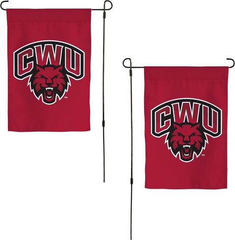 Desert Cactus Central Washington University CWU Garden Flag – 19 x 12 inch Washington Wildcats Banner, For Outdoor Display and Events (Design 1) in Saudi Arabia