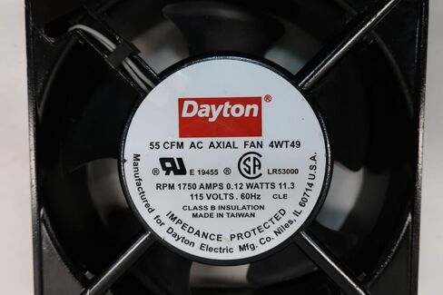 DAYTON 4WT49 Cooling Fan 55CFM 115V-AC D616853 in Saudi Arabia