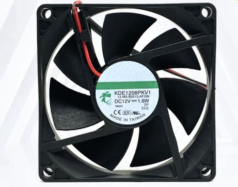 for KDE1208PKV1 12V 1.6W 80X80X20MM 2-Wire Cooling Fan in Saudi Arabia