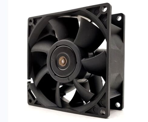 FFB0924EHE 24V 0.75A 18W 4800RPM 110CFM 90X90X38MM مروحة تبريد بسلكين in Saudi Arabia
