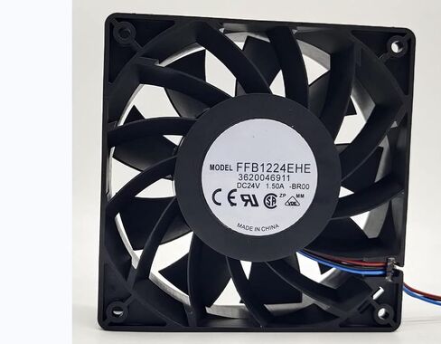 for FFB1224EHE 24V 1.50A 36W 4200RPM 178.4CFM 54DB 120X120X38MM 3-Wire Cooling Fan in Saudi Arabia
