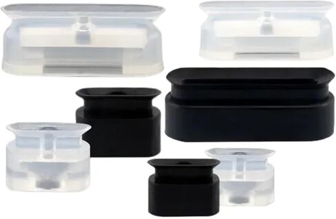 Long Elliptical Robot Vacuum Sucker PWG Full Series Industrial Pneumatic Accessories Strong Suction Nozzles(Dark Green) in Saudi Arabia