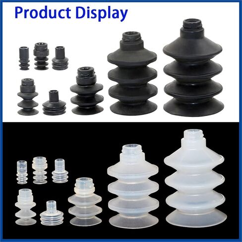 5pcs Mechanical Arm Vacuum Suction Cup Three-Layer Organ Multi-Layer Sucker ZP2-06JN 09JS Robot Gripper Automation Tool(ZP2-06JN) in Kuwait