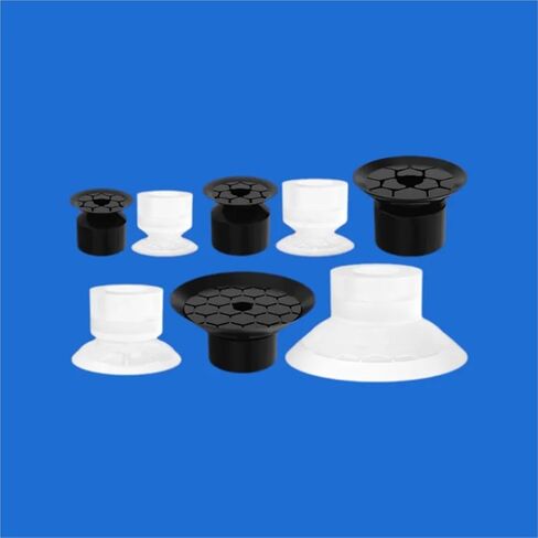 5PCS/Pack SFF Series Vacuum Suction Cups Material: Imported Silicone and Nitrile Rubber SFF-10/15/20/25/30/40S(SFF30N) in Kuwait
