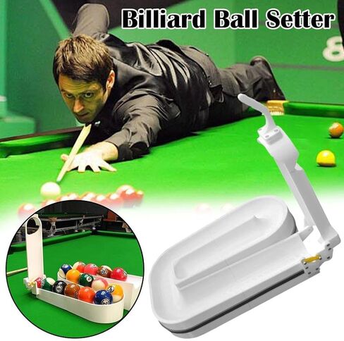 Billiards & Snooker Training Rack, Precision Pool Ball Racks, Training Rack for Solo Practice, Holds 9/15 Balls, Pool Triangle Racks for Accuracy & Cue Control, Billiards Practice Tool in Saudi Arabia