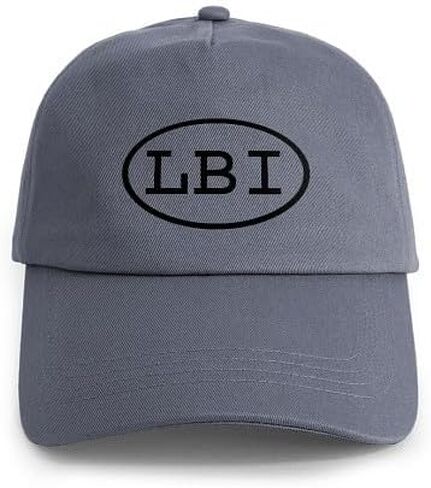 CafePress LBI Oval Cap Adjustable Baseball Cap in Saudi Arabia