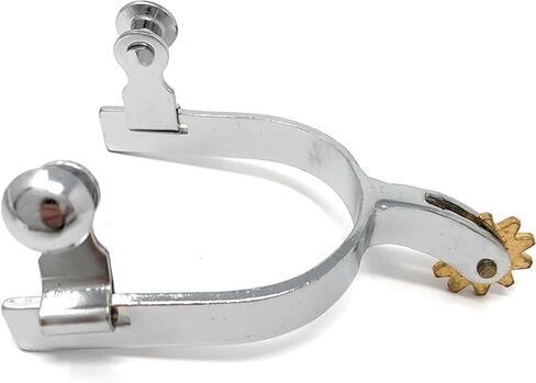 AJ Tack Youth Chrome Steel Engraved Spurs in Saudi Arabia