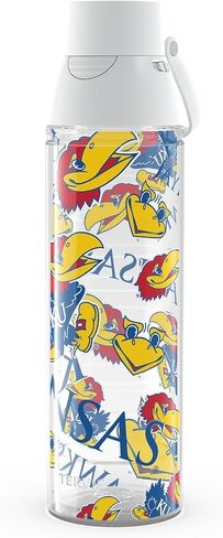 Tervis Venture Lite Kansas Jayhawks - All Over Made in USA Double Walled Insulated Tumbler Travel Cup Keeps Drinks Cold & Hot, 24oz Water Bottle, Classic in Saudi Arabia