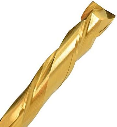 1pcs Square Nose End Mill 2 Flute UP Down CNC Router Bit 3.175/4/6/8/10mm Shank Carbide Milling Cutter in Saudi Arabia